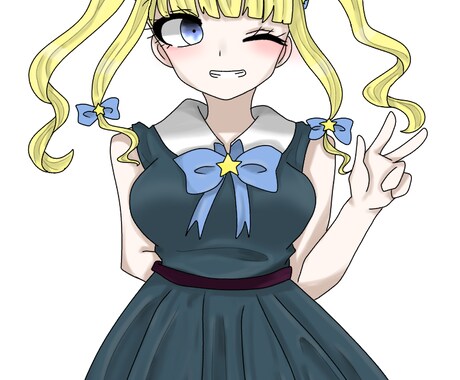 ちびキャラっぽい？アイコン描きます ちびキャラでアイコン描きます！！ イメージ1