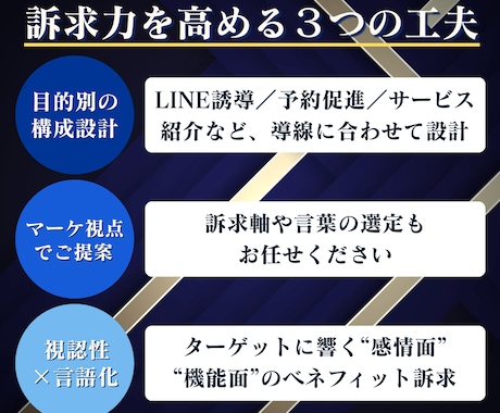 誰のための広告か、ひと目で刺さるバナーを作ります 法人・中小企業向け|クリック率UP／構成コピー提案でCV改善 イメージ2