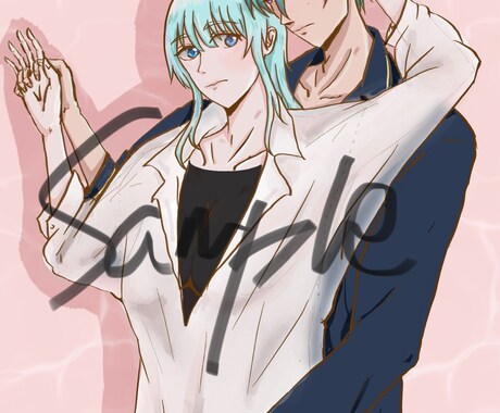 イラスト･夢絵:彼/彼女と一緒に写真を撮ります ちょっとNSFW、追加人物もOK！性別制限なし イメージ2