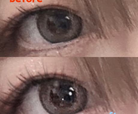 女性目線での人物加工させていただきます 自然に、でも“可愛い”を引き出すレタッチ イメージ1