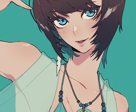 納品まで約5日！アニメ塗りでイラストお描きします 1枚絵／立ち絵／SDデフォルメ／アイコン／挿絵 など イメージ1