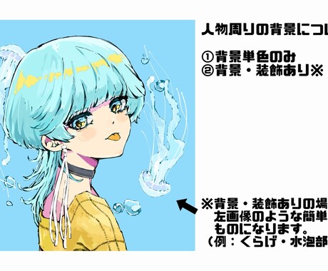 胸上アイコンイラストのみ描きます アイコンなど明るい印象にしたい方・かわいいイラストが必要な方 イメージ2