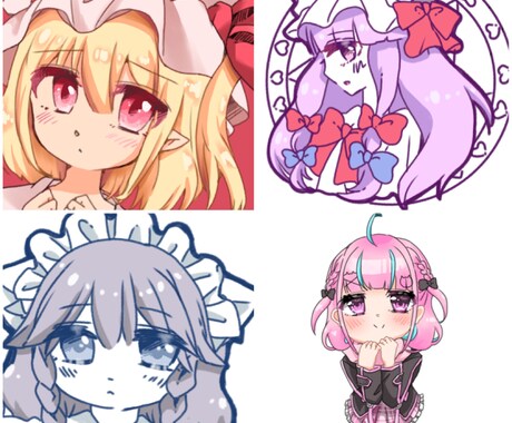アイドル生誕イベント用のデフォルメイラスト描きます アイドルさんへの気持ちを込めた可愛いイラスト描きます! イメージ2