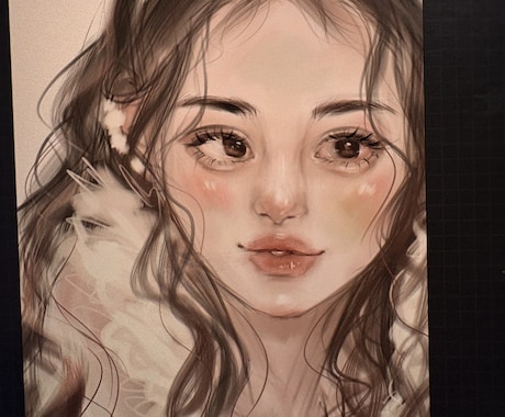 可愛い女の子 書籍イラスト描きます