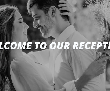 結婚式の入場を盛り上げます テンポよく会場をグッと引き込むオープニングムービー イメージ1