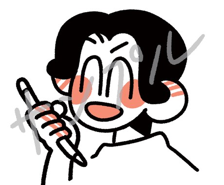 ゆるかわ似顔絵アイコン描きます シンプルで親しみやすく、覚えられやすいアイコン制作いたします イメージ2