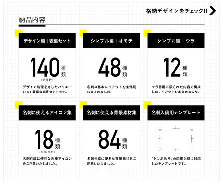 編集可！横型名刺200種テンプレAi納品いたします 副業スタート・社内作成・名刺作成の時短・デザイン勉強に！ イメージ2