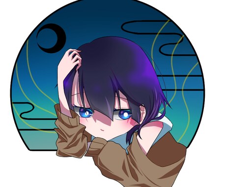 ふんわりした雰囲気のアイコン・ヘッダー描きます なるべく安くしたいと思います。 イメージ2