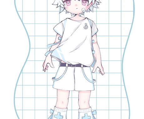 ライバー用の立ち絵を描きます IRIAM用の立ち絵、全身イラストを提供します イメージ2