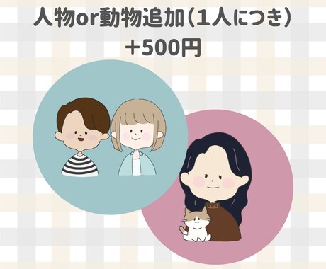 即日！ゆるかわアイコン・似顔絵を心を込めて描きます SNS・ブログのアイコンにいかかですか？ イメージ2