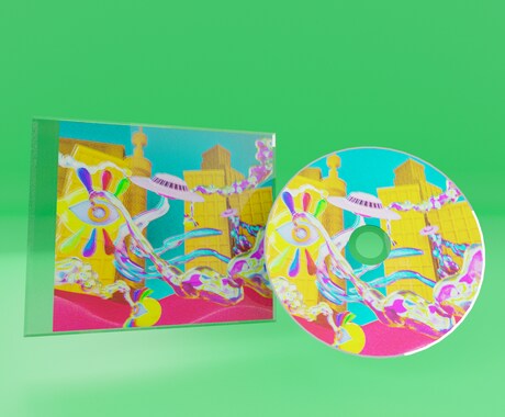 CD、DVDのジャケットをデザインをします 個性的で目を引くデザインをご提案いたします。 イメージ2