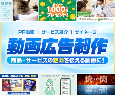 商品・サービスをわかりやすく伝える動画を制作します イメージ1