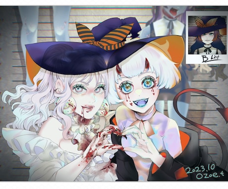 厚塗り着彩のジャケットイラストを描きます 厚塗り着彩であなたのジャケットイラストを描きます イメージ1