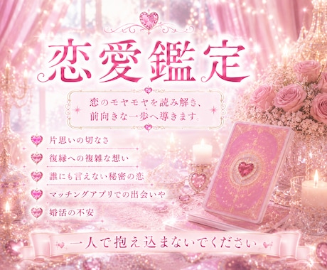 24時間以内返答！恋の悩みの解決策をお届けします 諦めかけていた恋に、希望の光と具体的な解決策をお届けします。 イメージ2