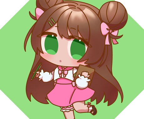 イラスト描きます こちらはミニキャラ・デフォルメがメインです！ イメージ2