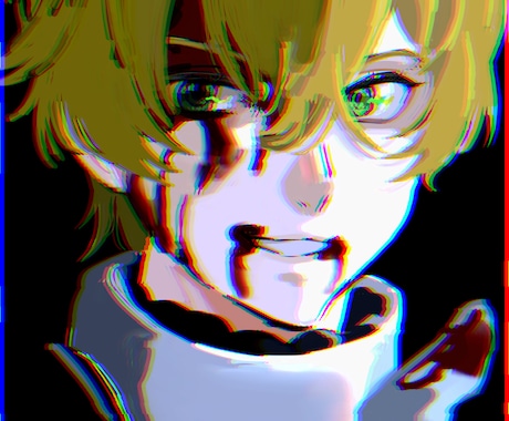 不穏×透明感 アイコン/一枚絵制作します 不穏からかわいいイラストまで！ご要望に添って描きます イメージ2