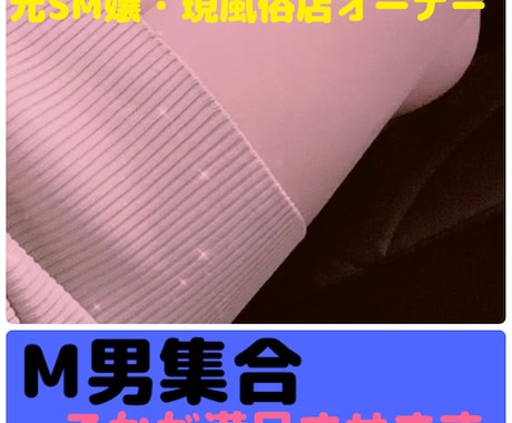 M男の為の……満足させます 元風俗S嬢によるお話どうですか？ イメージ1