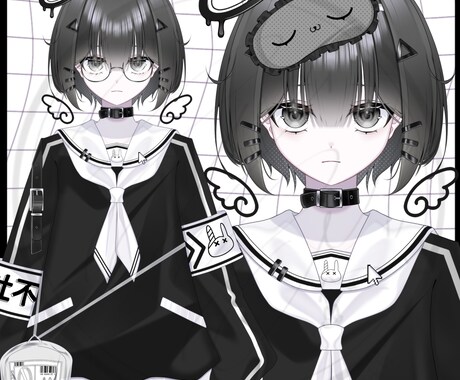 あなただけのVtuber用イラスト描きます あなただけに世界に一つだけのVtuber用イラストを描きます イメージ2