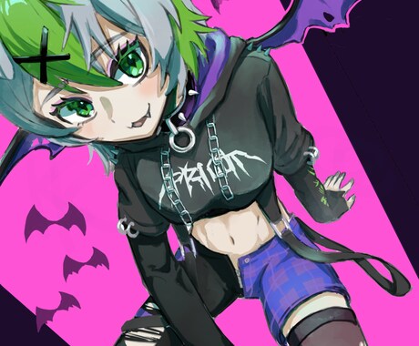 バストアップ〜全身まで！/理想のイラスト描きます アナログ感のある温かい作風です イメージ2