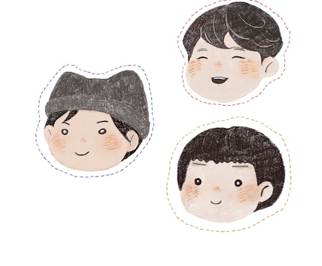 どんな年齢の方でも描けます クレヨンタッチで絵本のようなイラストを描きます イメージ2