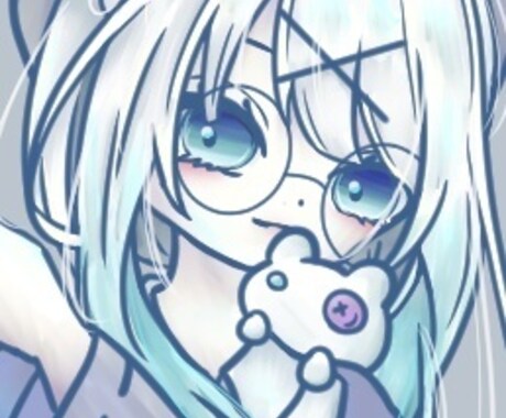 SNS用のアイコンイラストを作成します あなたイメージをそのままイラストに！ イメージ2