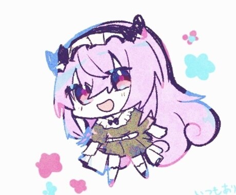 デフォルメアイコンイラスト描きます イメージ1