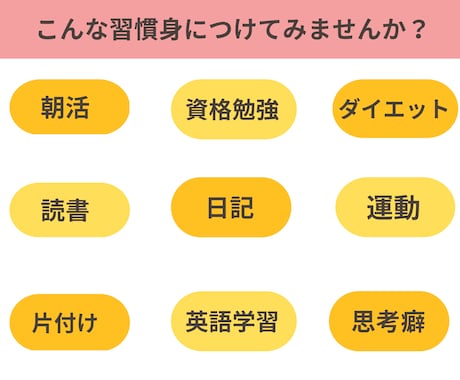 14日間⭐️習慣化コーチングで目標達成を支援します 三日坊主から、継続できるあなたへ✨自己肯定感を上げてこう⤴️ イメージ2