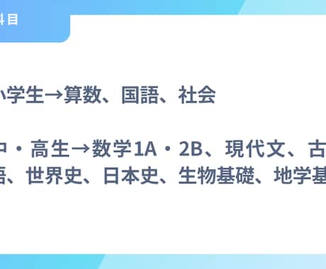 慶應卒現役個別指導塾講師が勉強の質問に答えます 土日祝でも原則24時間以内に対応！ イメージ2