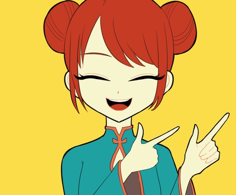 あなたのイメージやオリキャラをポップに描きます 動物や人外でもOK！デフォルメキャラをアイコンに イメージ2