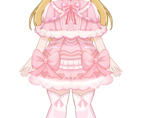 万人受けする絵柄で女の子を描きます イメージ1