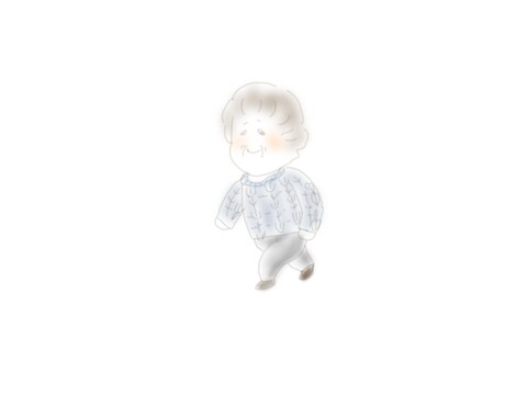 あたたかい雰囲気のミニキャラアイコン書きます あたたかくほわほわしたおばあちゃんとおじいちゃん書きます！ イメージ2