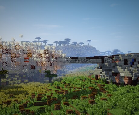 マインクラフトにて建築代行を行います あなたの想像をマインクラフトで形にします イメージ1