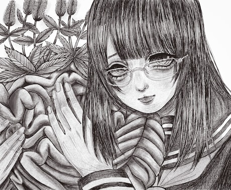 目を引くイラストを作成いたします アイコン、夢絵、商用利用、オリキャラ、なんでも可！ イメージ2