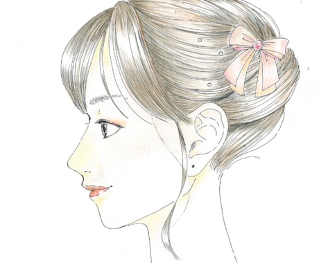 ココナラ最低価格〜♪色鉛筆で手描きイラスト描きます イメージ1