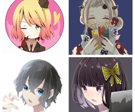SNS用アイコン描きます かわいいイラストなどが好きな方におすすめです! イメージ1