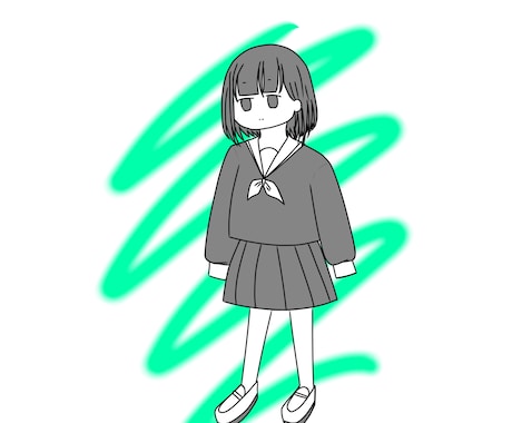 あなたのためのミニキャラを描きます SNSアイコンなどで使える可愛いミニキャラを描きます イメージ2