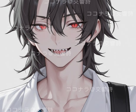 イケメンイラストアイコン☆お任せガチャ制作します あなただけのハイクオリティーなイケメン男性イラストを制作 イメージ2