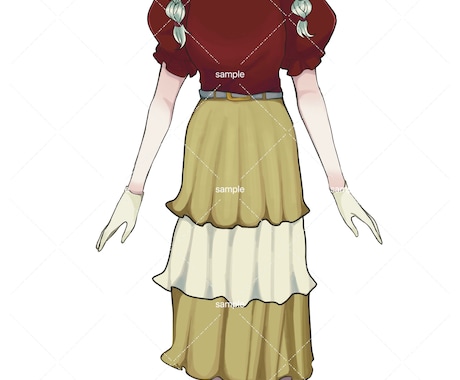 ダークでポップなイラスト描きます 絵柄は画像を参考してください！絵柄寄せも可能です。 イメージ2