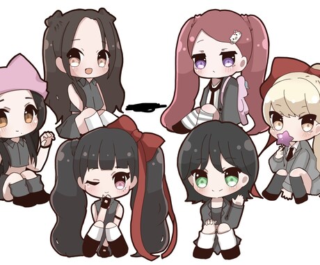 安く早くSNS映えアイコンをお描きします 実績250↑安心取引が魅力です☪️ イメージ2