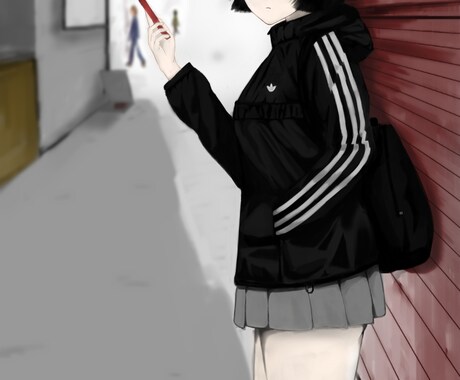 イラストを作成いたします 可愛い女の子のイラストをご希望の方に イメージ2