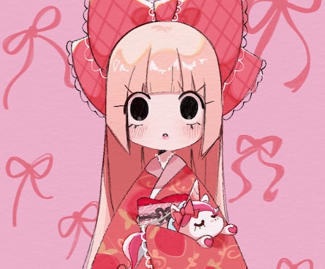 アイコン・ヘッダー・動画用と多様に使ってもらえます ゆるゆるなイラストを描きます！ イメージ1