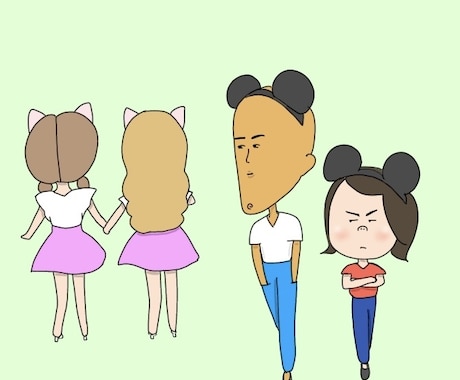 オリジナルのイラスト描きます 動画のイラストをオリジナルに！ イメージ1