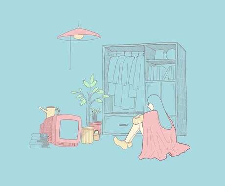人物とメインにつくります シンプルなタッチやペン画タッチで納得のいくまで提案します！ イメージ2