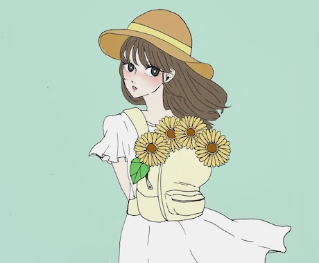 プリクラや写真などをイラスト化します 誕生日や記念日の画像のプレゼントや、SNSのアイコンなどに! イメージ2