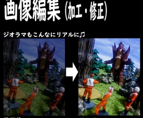 画像編集（切り抜き・合成・レタッチ）行います 緻密な画像でも丁寧な作業をお約束します。 イメージ1