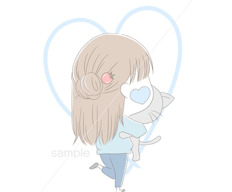 推し活・妄想応援イラスト！アイコン等に使えます あなたの「好き」な気持ちをイラストにしませんか？♡ イメージ2