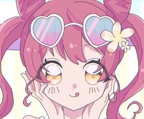 3日で納品!!オリジナルのアイコンを描きます かわいい・カッコイイ・デフォルメなんでも受け付けます！ イメージ1