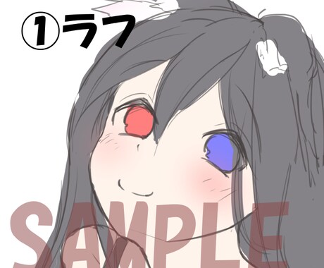 可愛らしいキャラクタアイコン描きます SNS等でアイコンが欲しい人気軽にどうぞ！ イメージ2