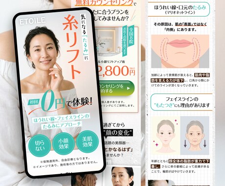 最短１週間｜お問い合わせが集まるLPを制作します オリジナルデザイン×購買行動設計 イメージ2