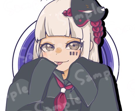 SNSアイコン描かせていただきます 早い、安い、かわいいをモットーに⸜♡⸝ イメージ2